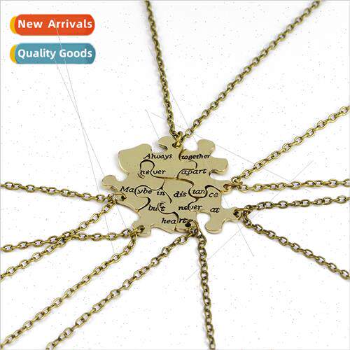 fashion personaly good friend puzzle series sixPCS necklaces