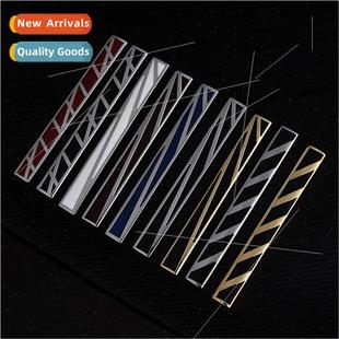 tie wear holiday fashion clip line simple men mal Business