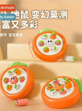 Radish gopher baby press press music toddler mini cute early