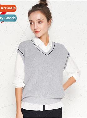 Autumn new silk cashmere sleeveless undershirt women mulberr