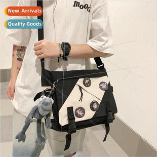new satchel men fashion casual simple diagonal cross bag fem