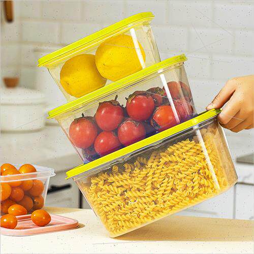 Crisper box 6 pieces set microwave refrigerator special seal