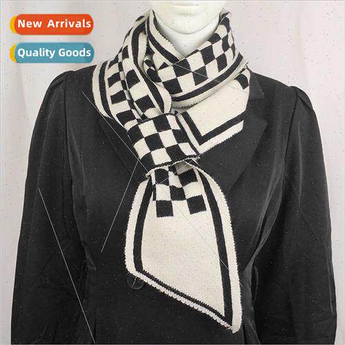 Thousand bird nest small scarf female fall winter Korea vers