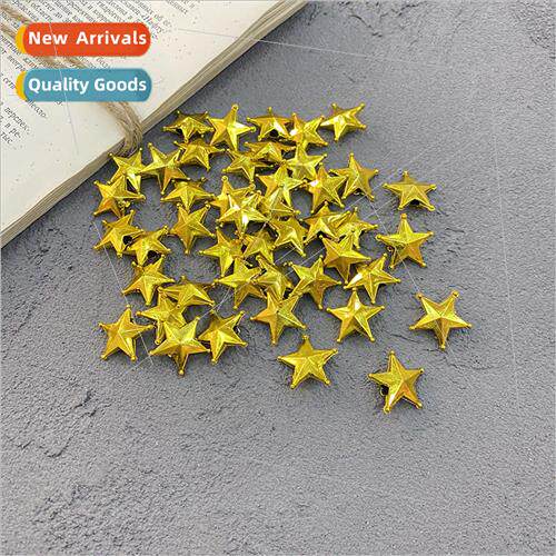 Christmas e topper mini pentagram hollow plastic five stars