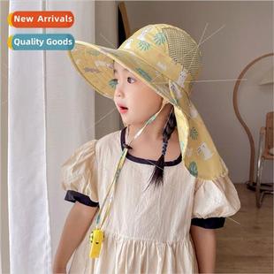 sunscreen sun baby hat shawl children old years