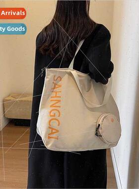 new Japan large-capacy canvas bag casual hundred crossbody b