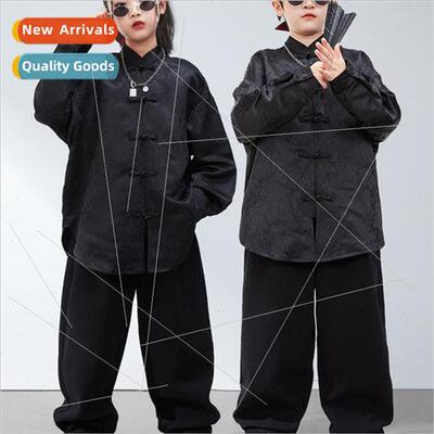Set Dance Childrens  Clothes Autumn and Winter Hip Hop Hip H