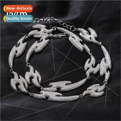 Hip Hop New Flying Swallow Necklace Europe Copper Plating Ge