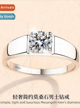 Proposal moissane diamond ring fashion men women rings simpl