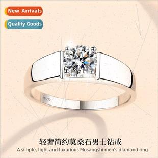 Proposal moissane diamond ring fashion men women rings simpl