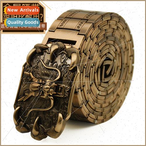 Chinese belt men metal stainless steel anti-body belt fashio