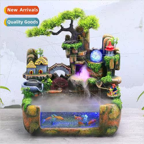 New 适用tune Home Decor Fountain Water Crafts Bonsai Humidif
