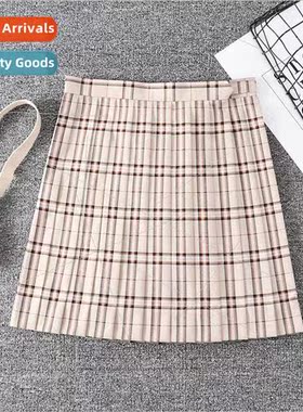 apricot color between black brown check JK spring summer aut
