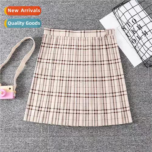 apricot color between black brown check JK spring summer aut
