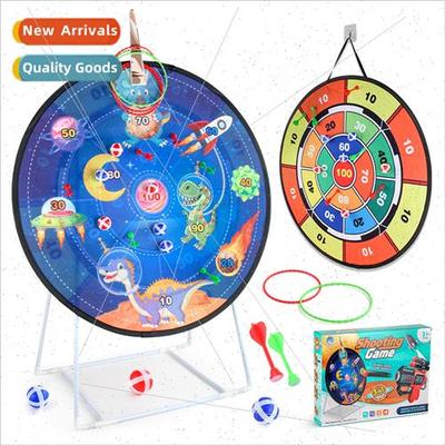 Children throwing target disk darts space sticky ball set ci