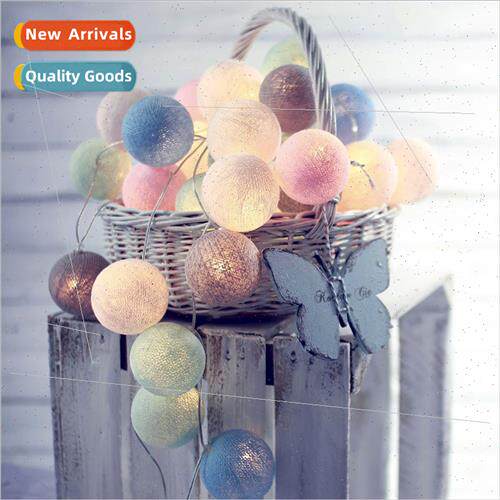 20led Thai cotton thread ball light string wedding Christmas