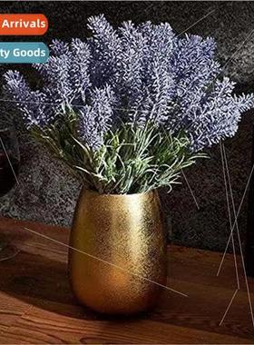 Project handmade flocking simulation lavender flower arrange