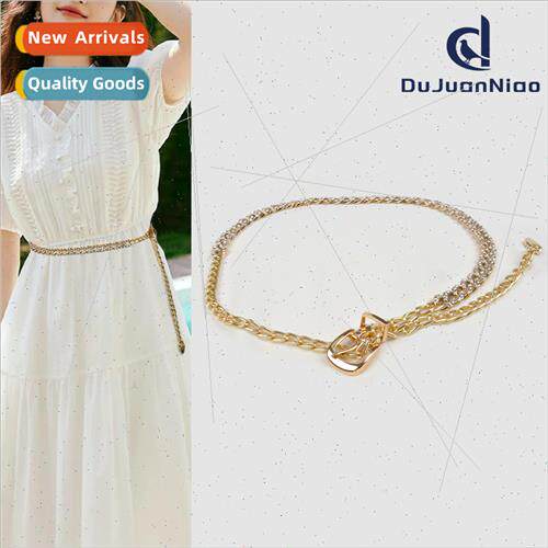 Women waist chain diamonds accessories chain skirt su Korean