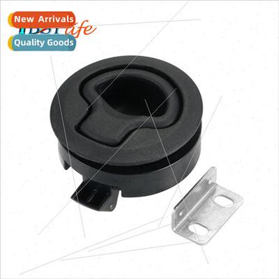 Plastic Marine Handle Ring Round Head Deck Cover Door Lock F