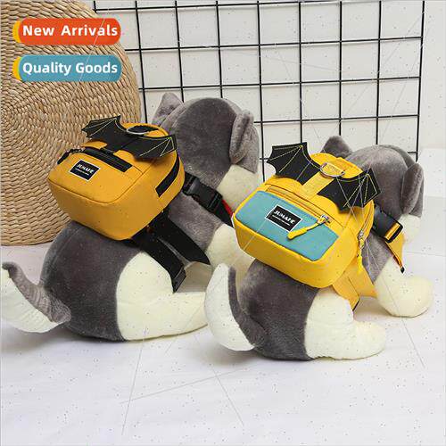 pet dog dog backpack Outdoor walking dog backpack snacks sma