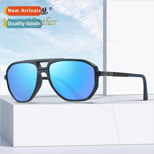Polarized sunglasses 91106 Europe men toad frame sunglasses