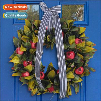 New Greenery Door Hanging Decorations Harvest Festival Pomeg