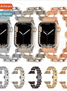 适用Apple Watch iWatch876se543 Generation Skeleton Stainless