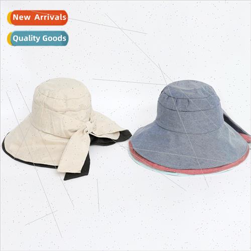 new sun-shading sunscreen fisherman hat female Korean defens