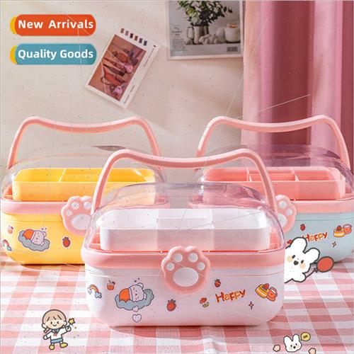 Desktop organizer portable plastic multifunctional nano box