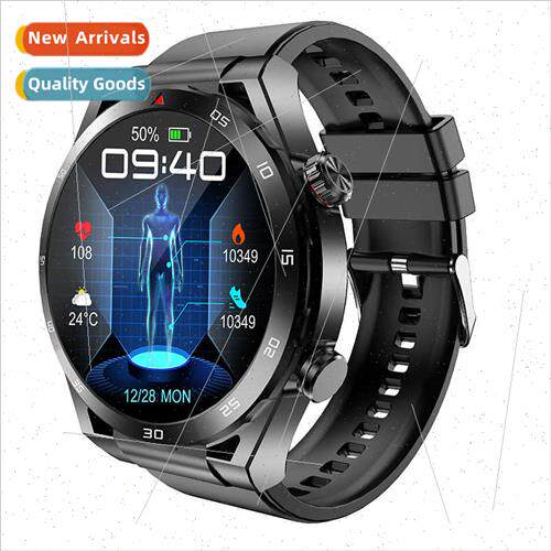 New ET450 Bluetooth Talking Smartwatch ECG ECG ECG Blood Glu