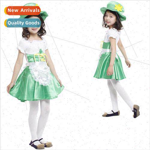Halloween cosplay costumes children flower fairy elf princes