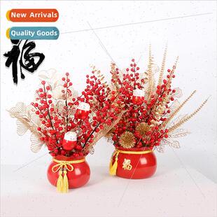 New Year Hugs Bucket Chinese Red Bucket  Housewarming & Wedd