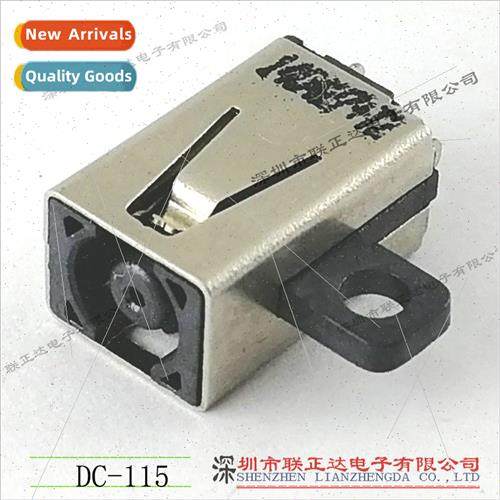 DC female connector wh ears DC4.5*3.0 socket Solder wire DC4
