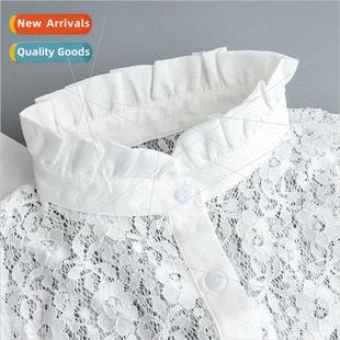 collar doll fall Ruffled Korean ruffled winter lace