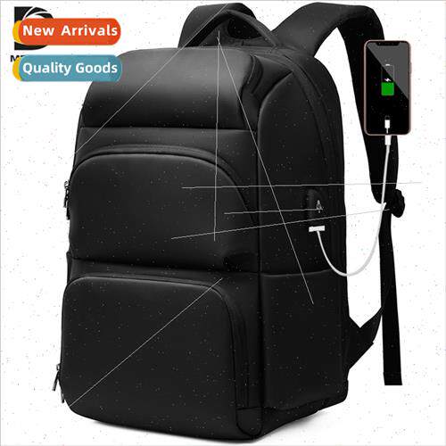 new multifunctional business shoulder bag male USB large cap