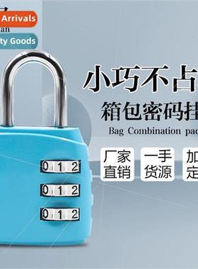 Zinc alloy metal combination lock mini padlock drawer locks