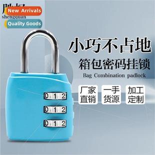 combination lock mini Zinc drawer metal padlock locks alloy