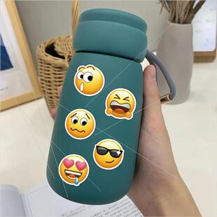 60 -repeating emoji emoticon stickers sweaty soybean  cup ph