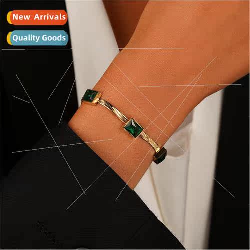 Europe fashion high-class retro sense niche hundred stainles