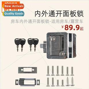 outside inside pass through transpor panel locks
