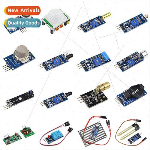 适用Raspberry Pi sensor kit with 16 kinds 37 kinds sensors b