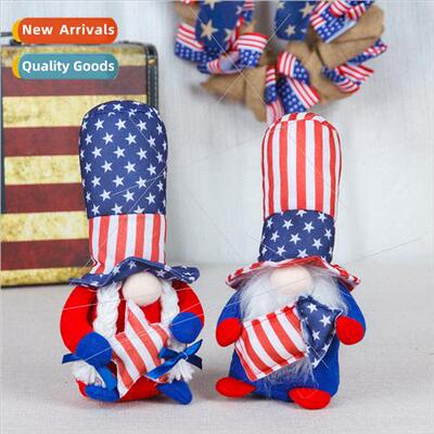New U.S. Independence Day Decoration Fourth July Doll Stars