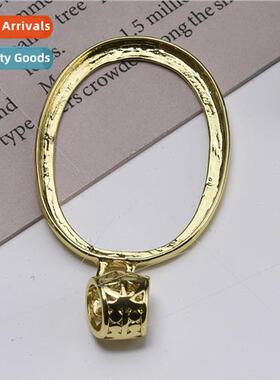 empty bracket diy jewelry accessories  18K gold-plated penda