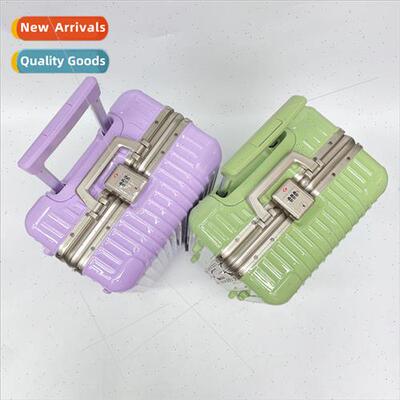 Y1185 high-gloss three locks sucase aluminum frame trolley c