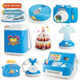 small house electrical appliances mach Children washing play