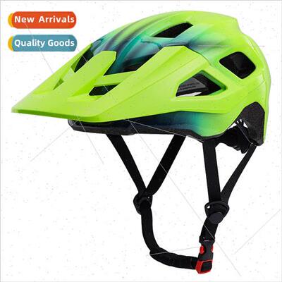 Large brim bicycle riding helmet mountain bike road protecti
