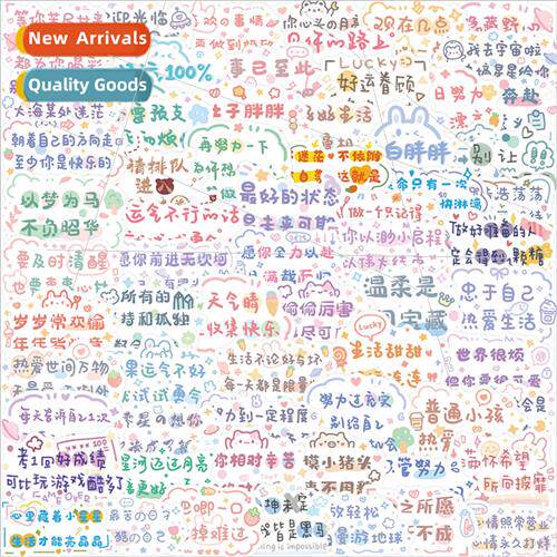 64 cute inspirational warm words stickers can be decorated h
