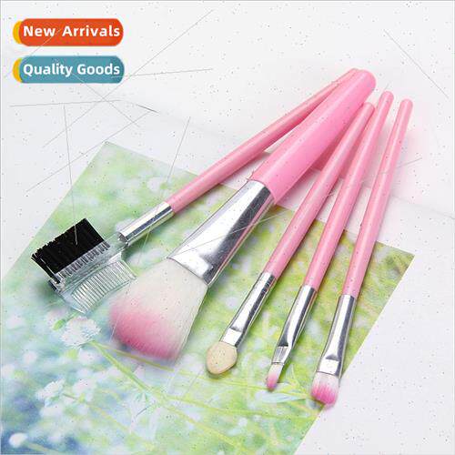New 5pcs Makeup Brush Set Encrypted Brush Hair Fixing Makeup