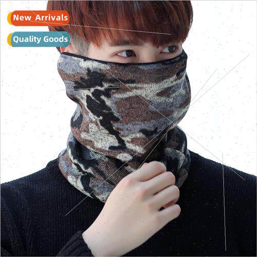 Work winter padded straight large size scarf men outdoor rid