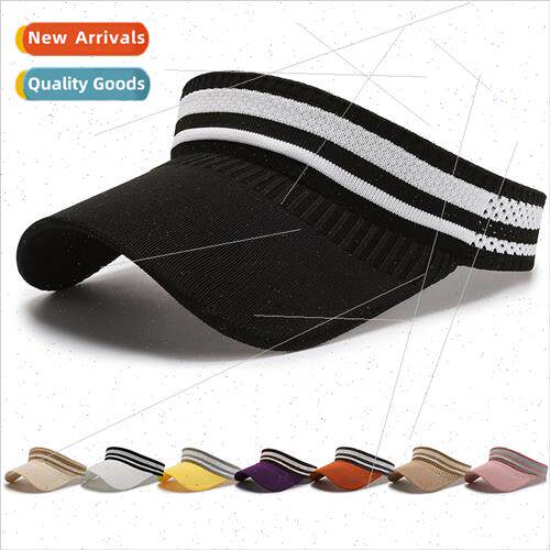 Hollow top hat female Korean  outdoor sports running topless